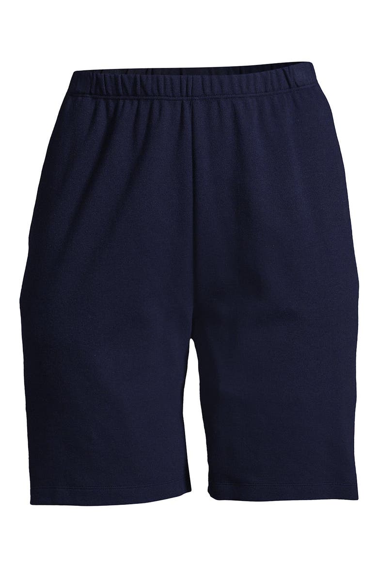 Sport Knit High Rise Shorts, Alternate, color, Radiant Navy