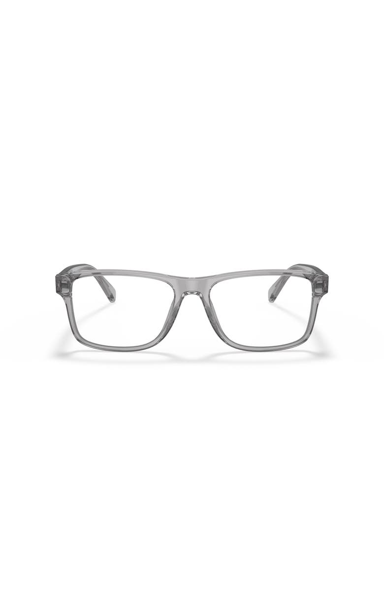Polo Ralph Lauren 58mm Rectangle optical glasses, Alternate, color, Grey