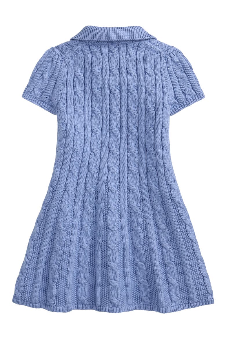 polo ralph lauren cable knit poplin dress Stitch Sweater in Blue at Nordstrom, Size 9M Maxi dress