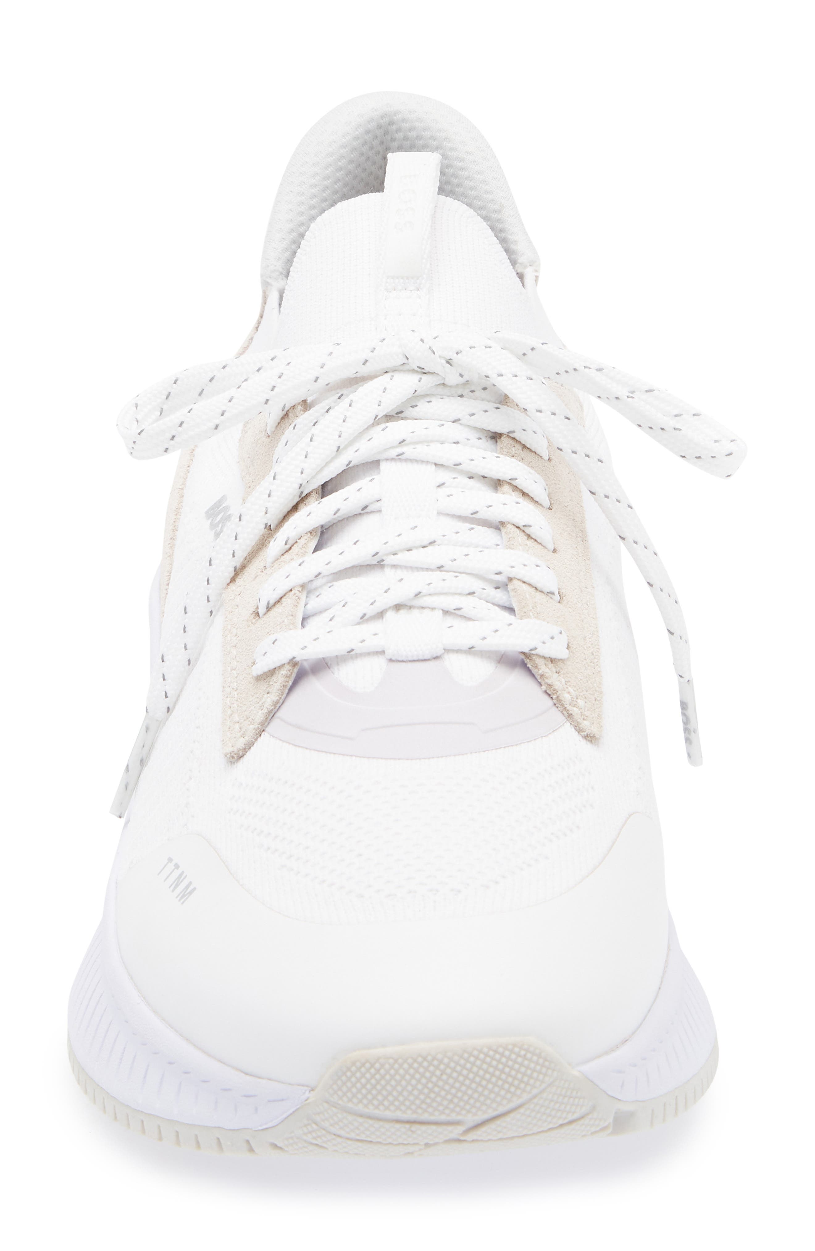 BOSS TTNM Evo Knit Sneaker, Alternate, color, White
