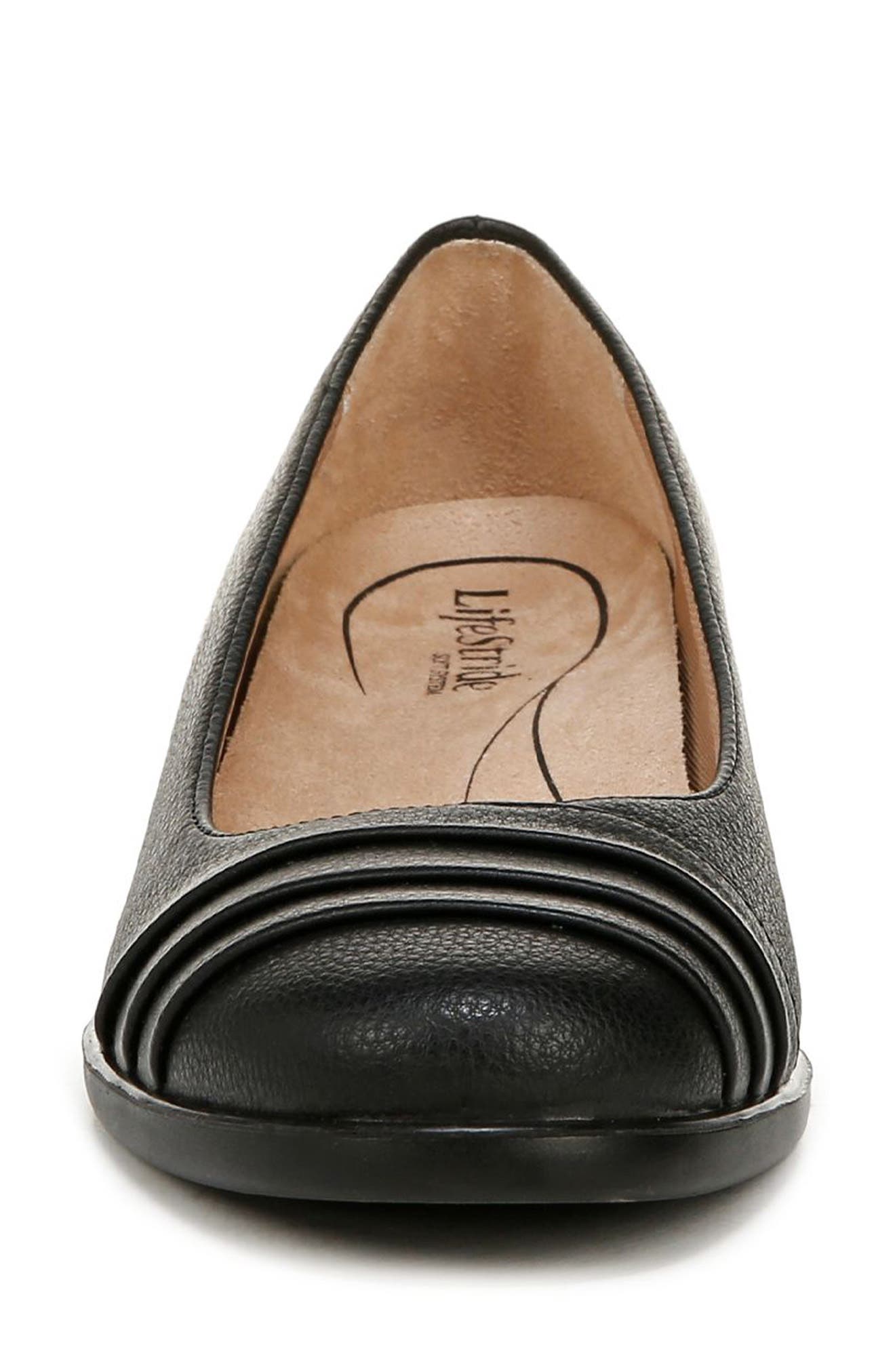 Jenna Wedge Pump, Alternate, color, BLACK