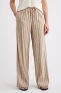Nordstrom Linen Blend Drawstring Pants