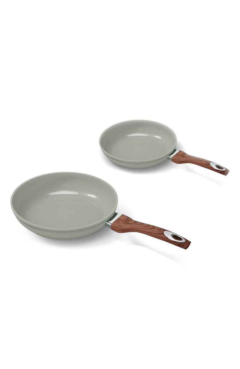 PHANTOM CHEF Set of 2 Grove Nonstick Fry Pans, Main, color, Sage