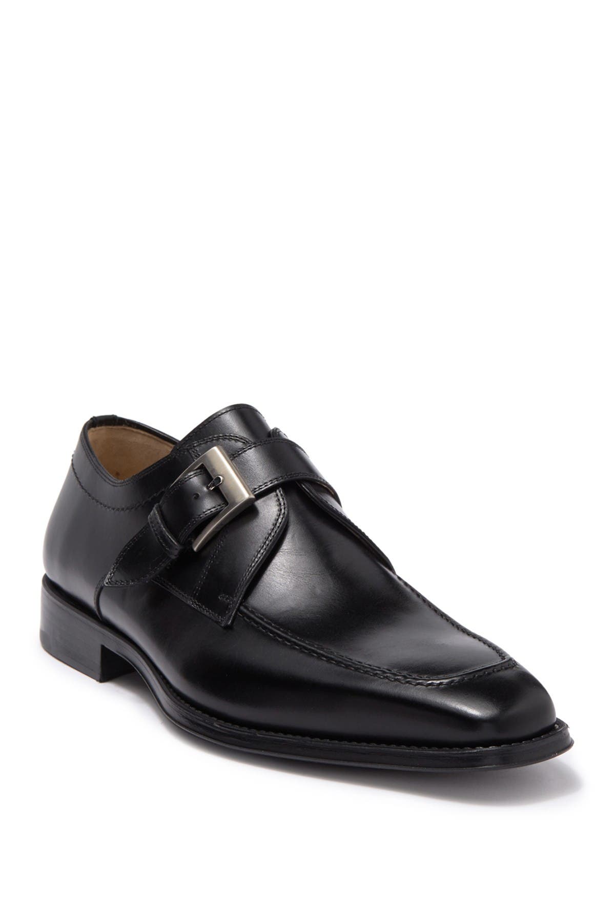 Magnanni Mauricios Monk Strap Loafer - Wide Width Available, Alternate, color, Black