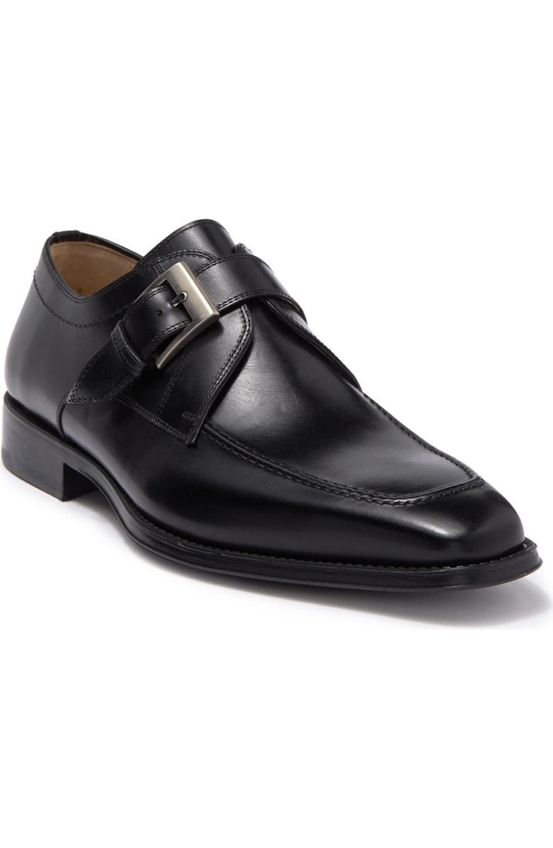 Magnanni Mauricios Monk Strap Loafer - Wide Width Available, Alternate, color, Black