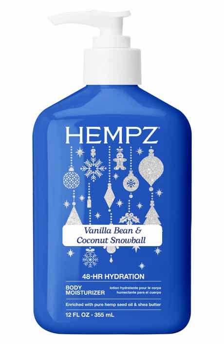Vanilla Bean & Coconut Snowball Herbal Body Moisturizer (Limited Edition)