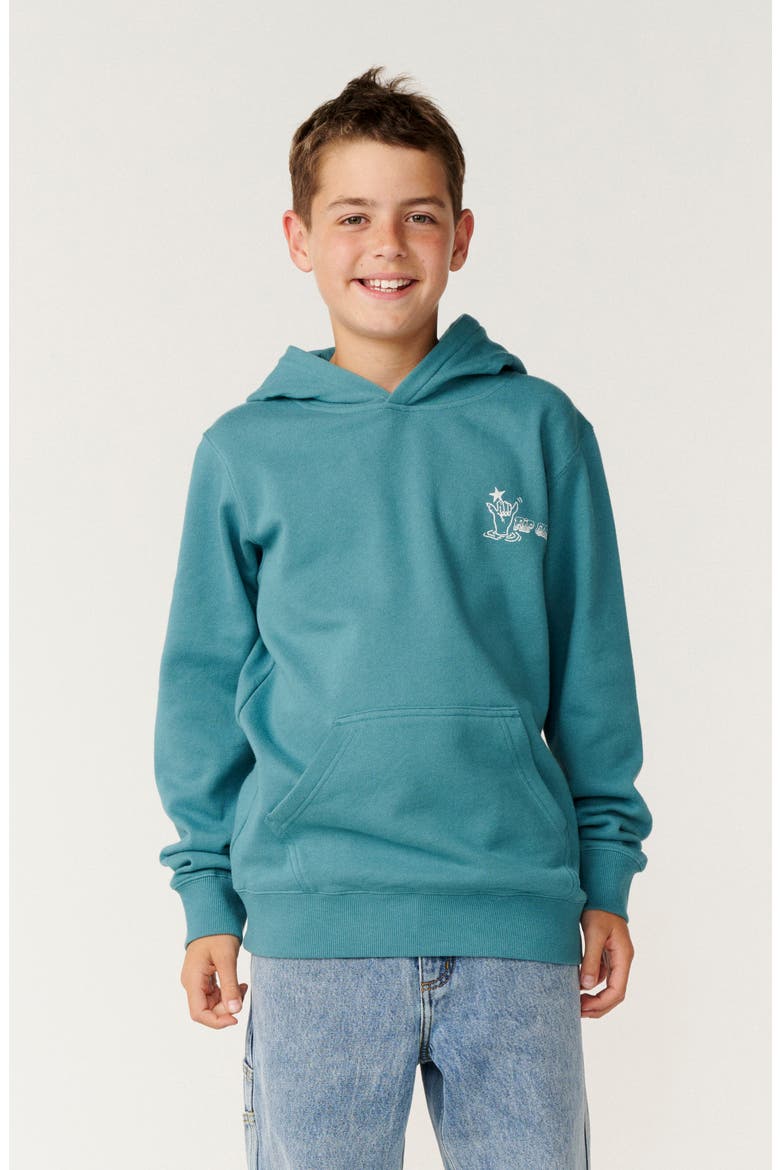 Kids' Rip-Tuals Hoodie, Main, color, DUSTY JADE