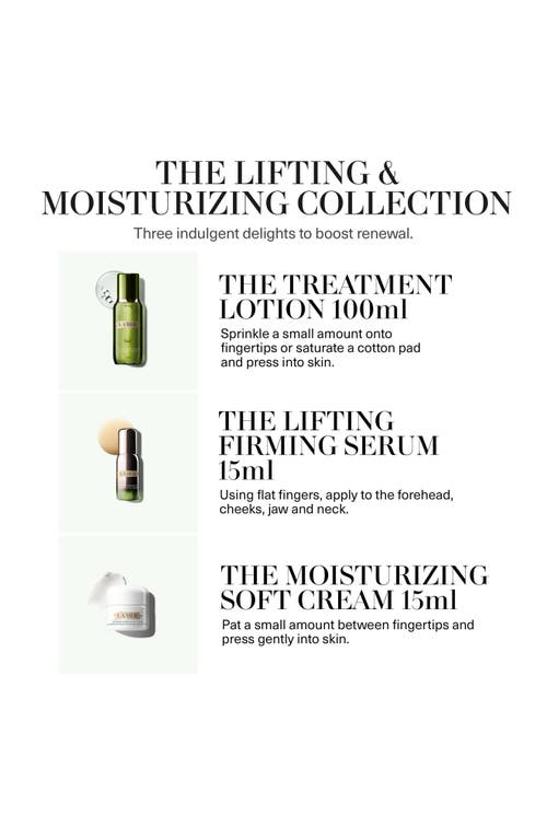 La Mer The Lifting & Moisturizing Collection In Transparent