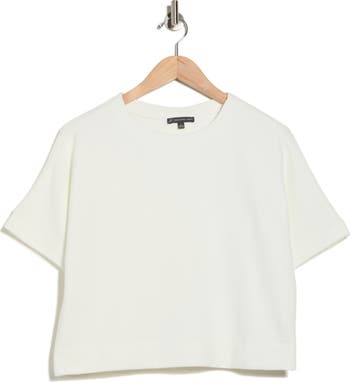 Back Button Ottoman Rib Knit Top