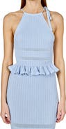 Endless Rose Ruffle Knit Tie Neck Top