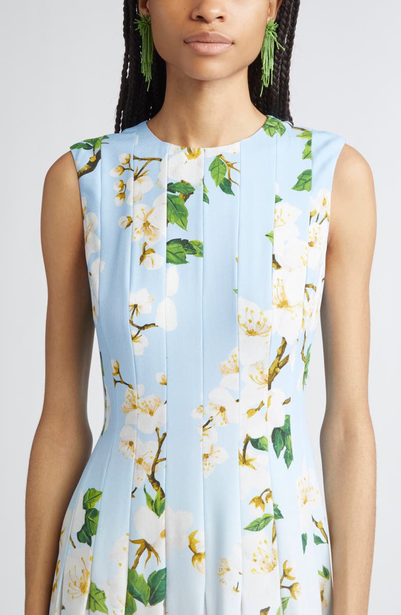 Oscar de la Renta Firework Beaded Tassel Earrings, Alternate, color, Fern