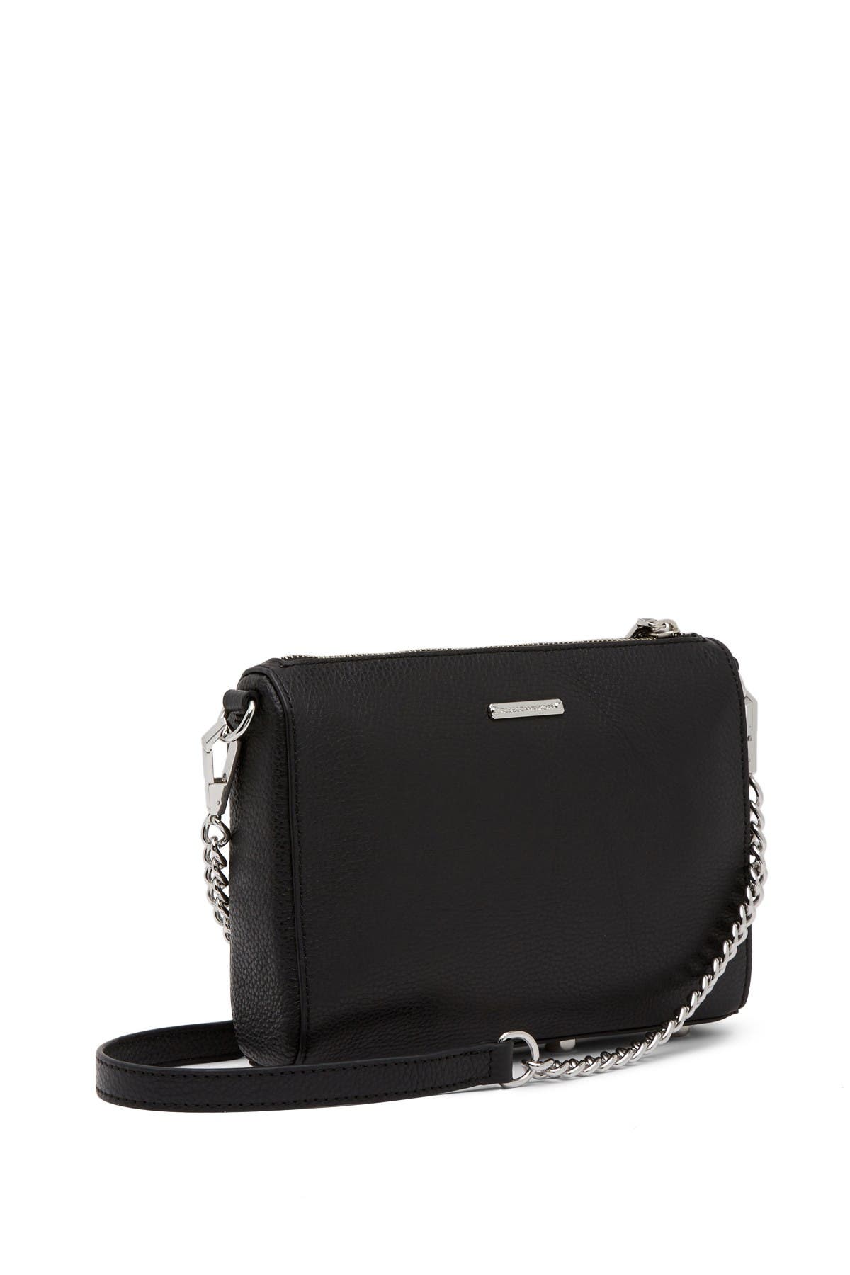 Rebecca Minkoff Panama Mini 5 Zip Leather Crossbody, Alternate, color, 