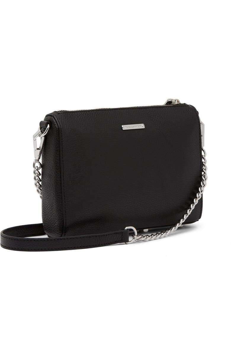 Rebecca Minkoff Panama Mini 5 Zip Leather Crossbody, Alternate, color,