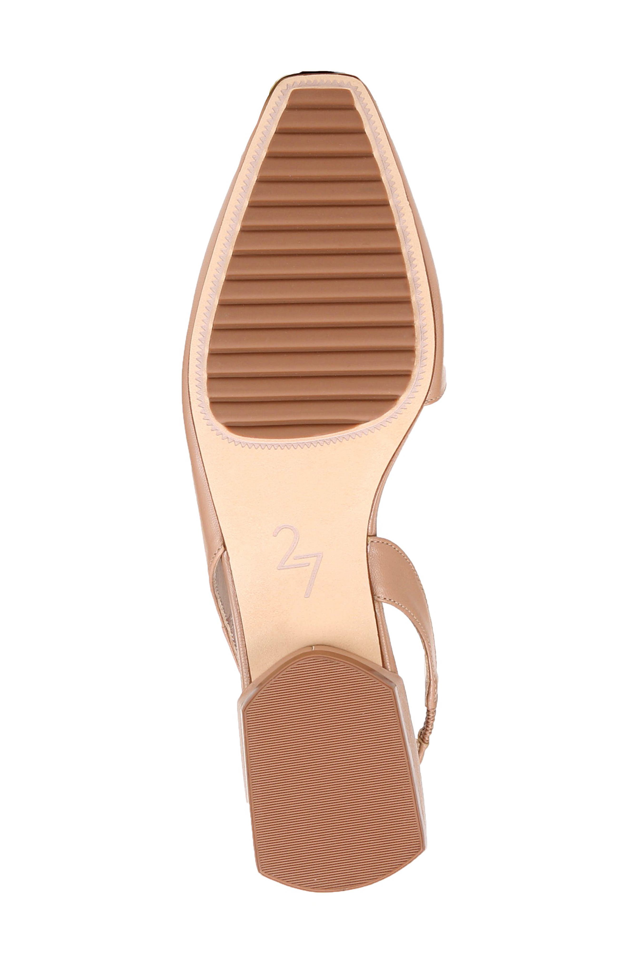 Avrie Slingback Flat, Alternate, color, TAUPE LEATHER