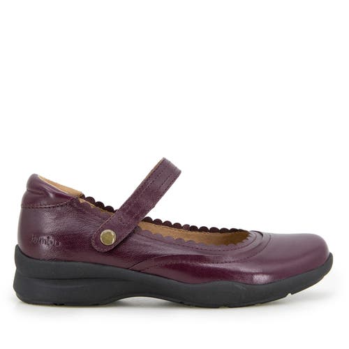 Jambu Women's Tess Round Toe Flats In Merlot