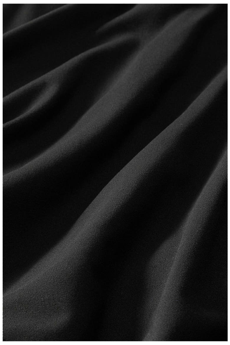 Women's Crossover Flounce Skirt, Alternate, color, Black