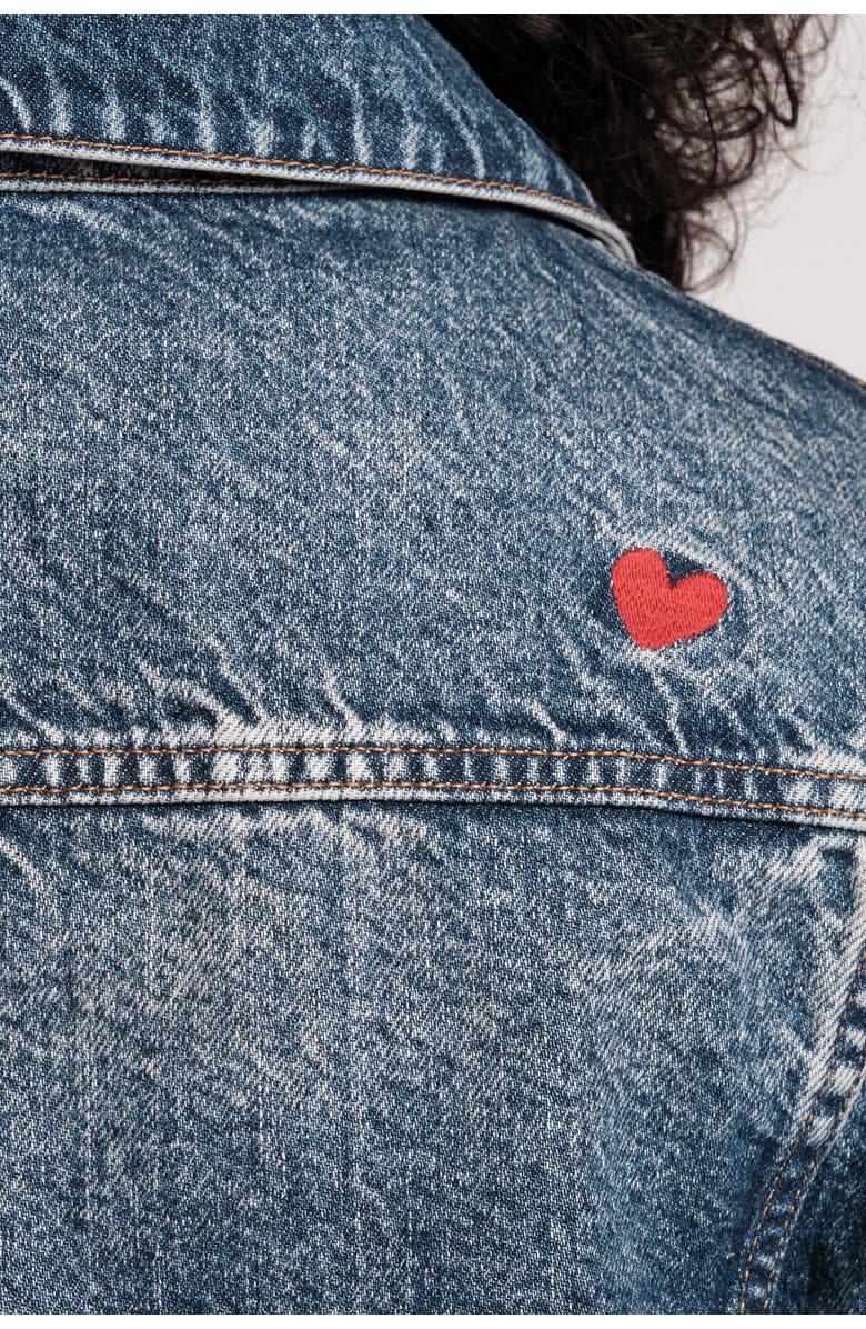 Frances Valentine Taylor Sweetheart Jacket, Alternate, color, Navy