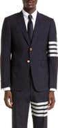Thom Browne 4 Bar Mélange Wool Sport Coat