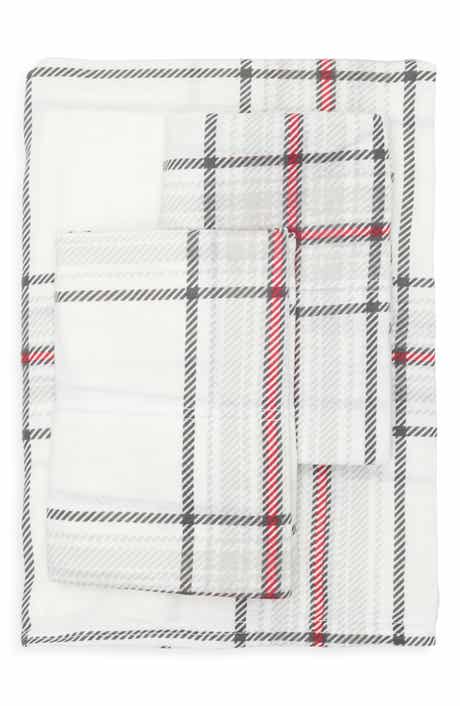 Plaid Jersey Sheet Set