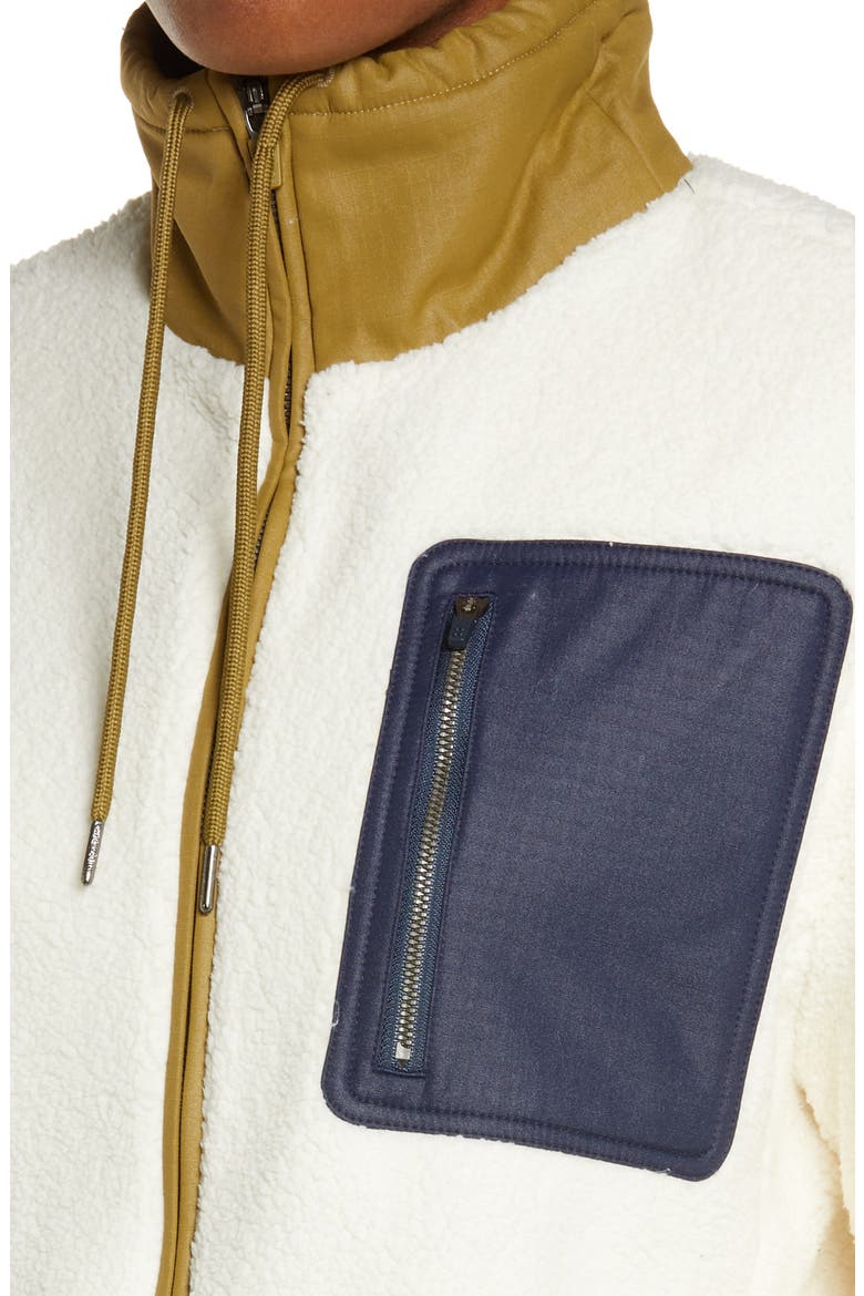 Out of the Woods Zip Jacket, Alternate, color, LILY WHITE MULTI