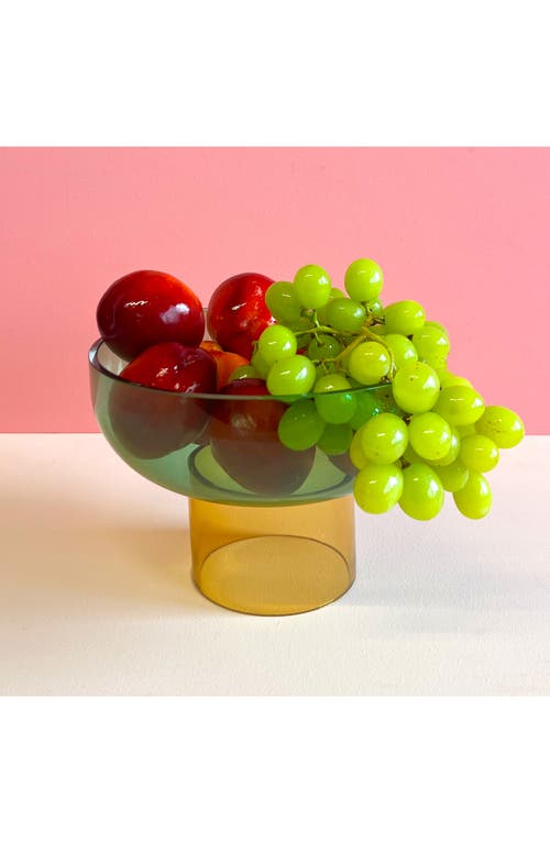 Cloudnola Tip Top Glass Bowl In Multi