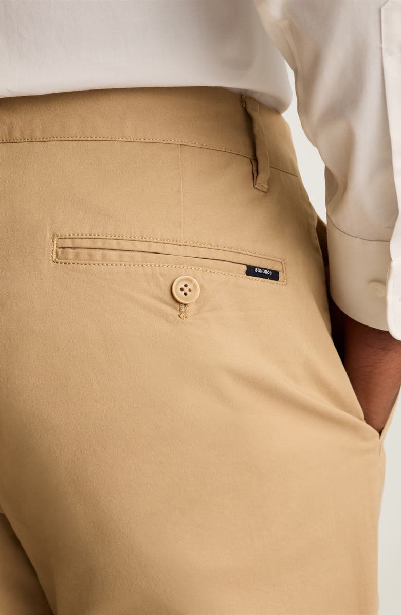Bonobos Washed Stretch Cotton Chinos, Alternate, color, Cornstalk