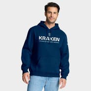 FANATICS Men's Fanatics Deep Sea Blue Seattle Kraken Authentic Pro Primary Hoodie