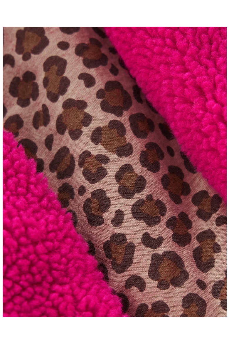 Kids' Relaxed Hooded Fleece Jacket, Alternate, color, PINK