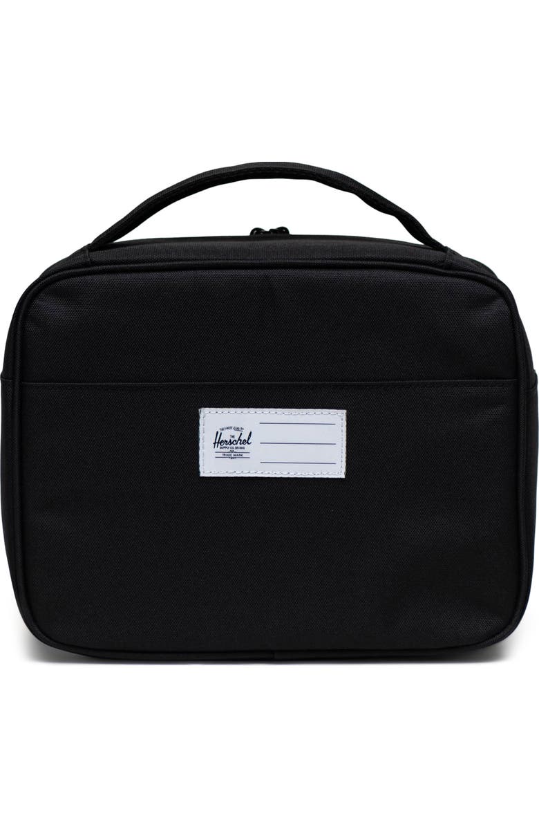 Herschel Supply Co. Kids' Pop Quiz Lunch Bag, Alternate, color, Black