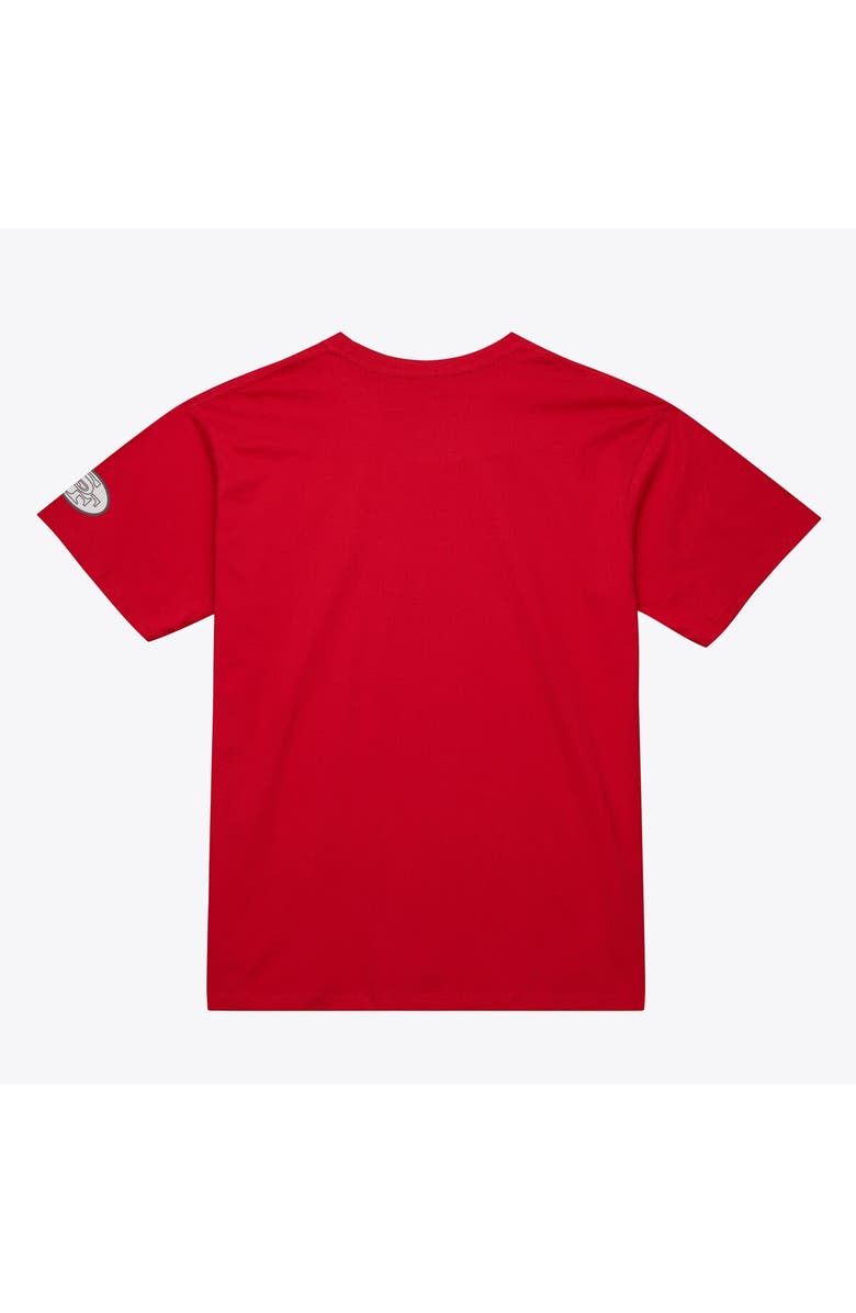 Mitchell & Ness Men's Mitchell & Ness Scarlet San Francisco 49ers Head Coach Classic T-Shirt, Alternate, color, Scarlet