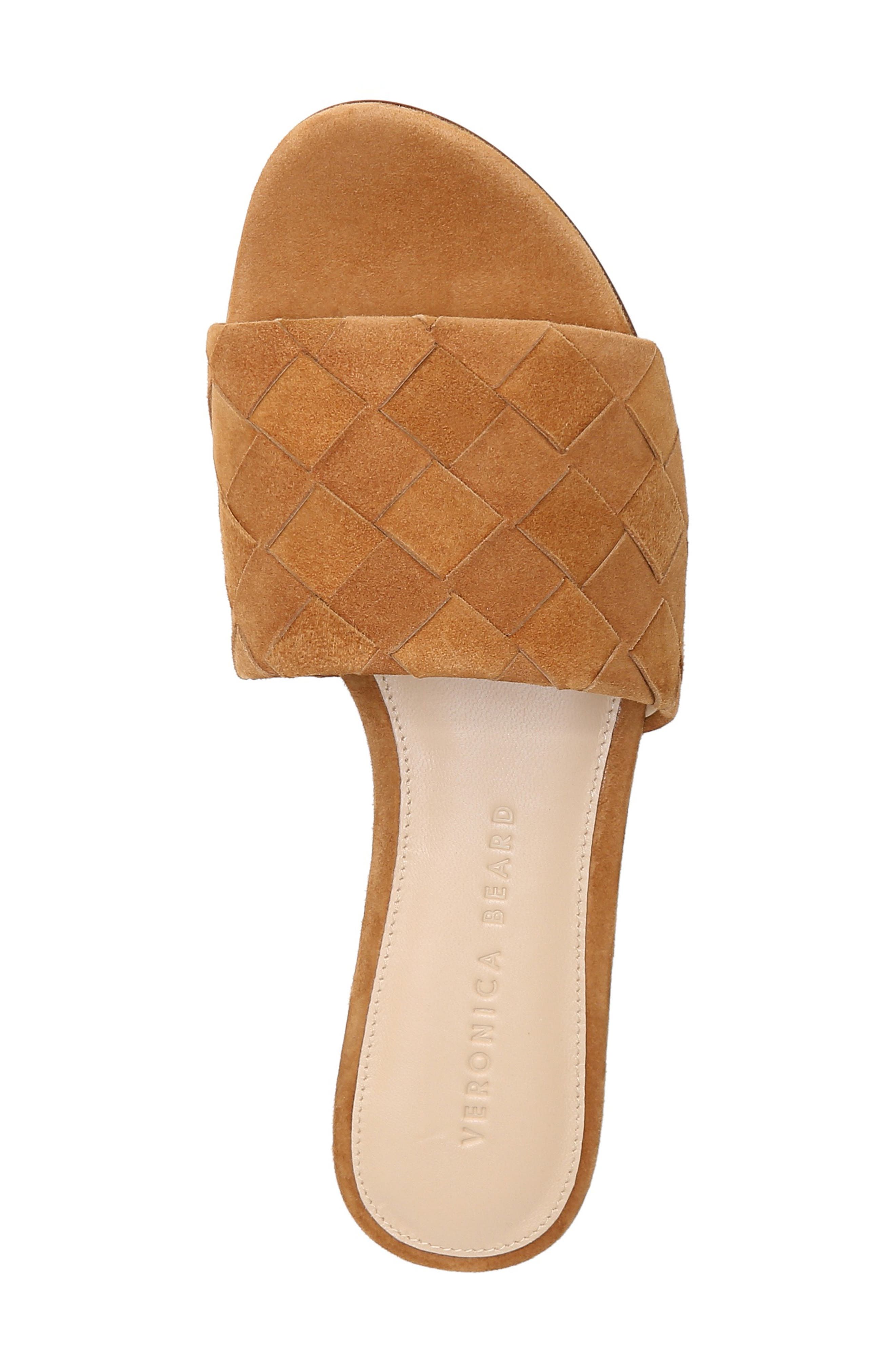 Senta Slide Sandal, Alternate, color, PECAN
