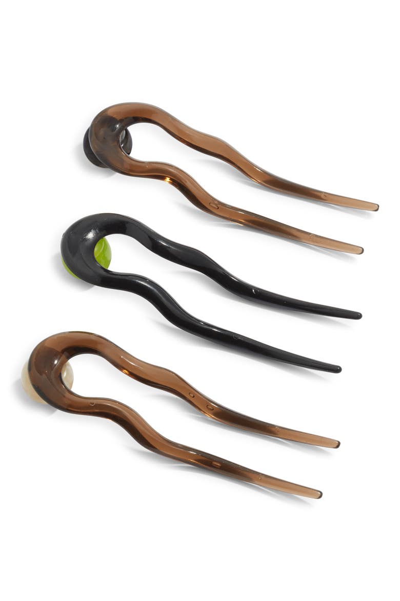 Orb Stix 3-Pack Hair Pins, Alternate, color, BLUE MULTI
