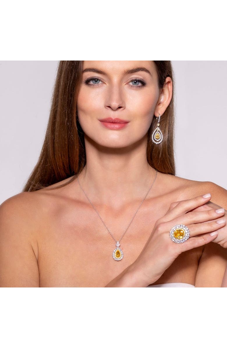Anna Zuckerman Royal Carina 25 Carat Ring XL, Alternate, color, Canary Yellow