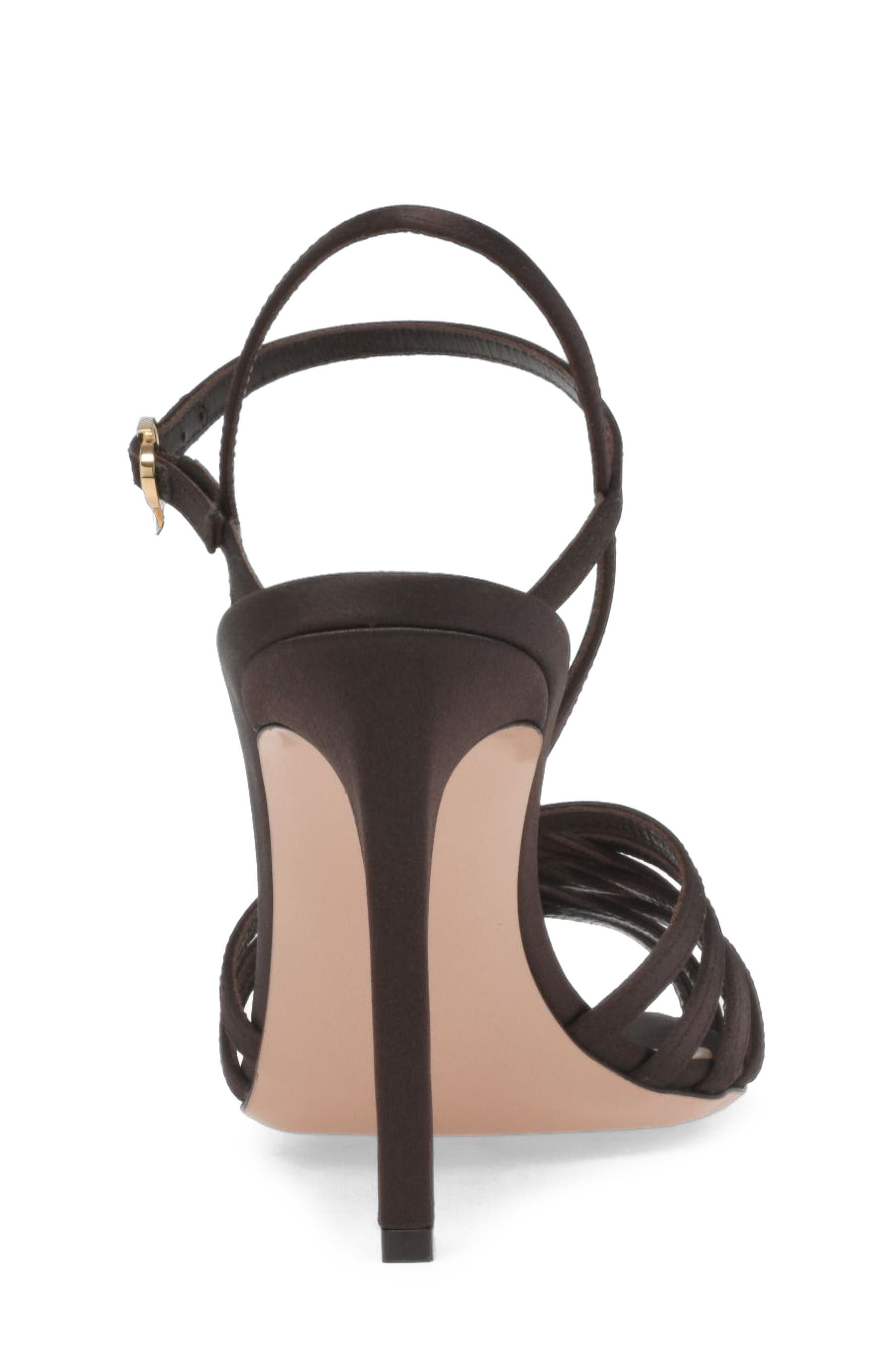 Kerry Sandal, Alternate, color, Brown Fabric