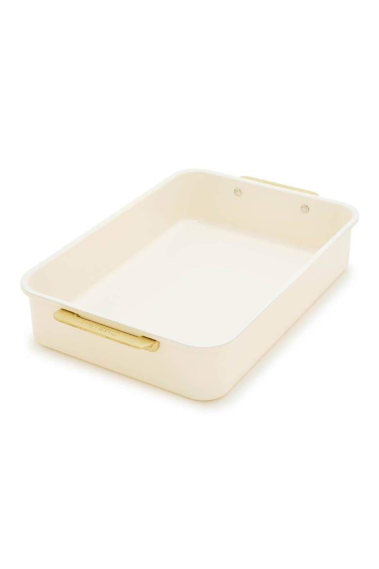 Reserve Bakeware Rectangular Cake Pan, Main, color, CREAM