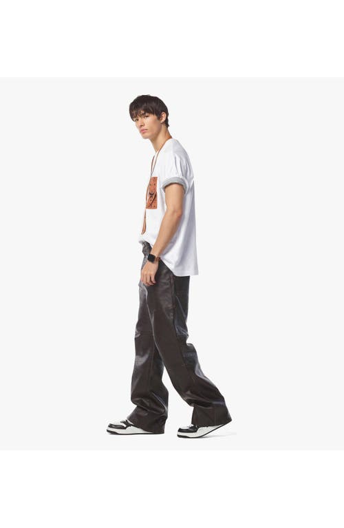 Mcm Monogram Patch Pocket T-shirt In White