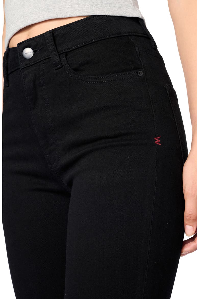 MXP High Waist Skinny Jeans, Alternate, color, RAVEN
