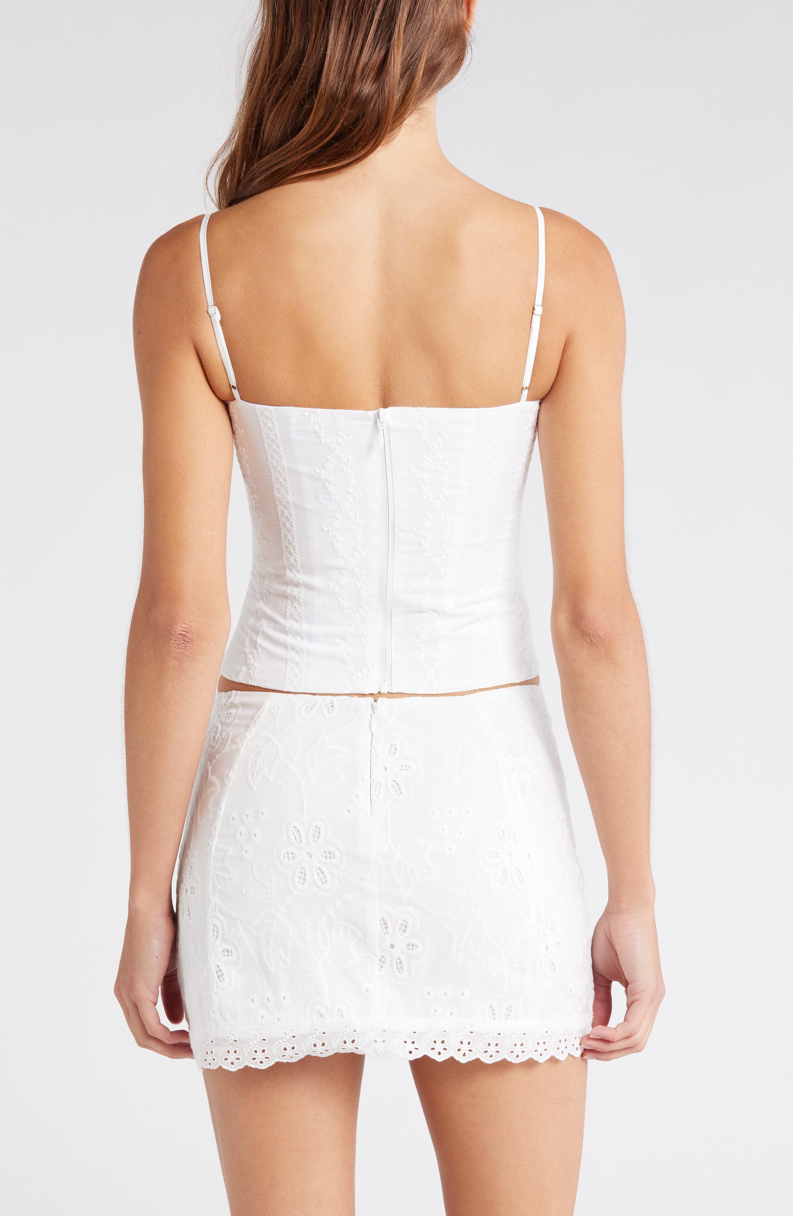 Embroidered Corset Top - image 2