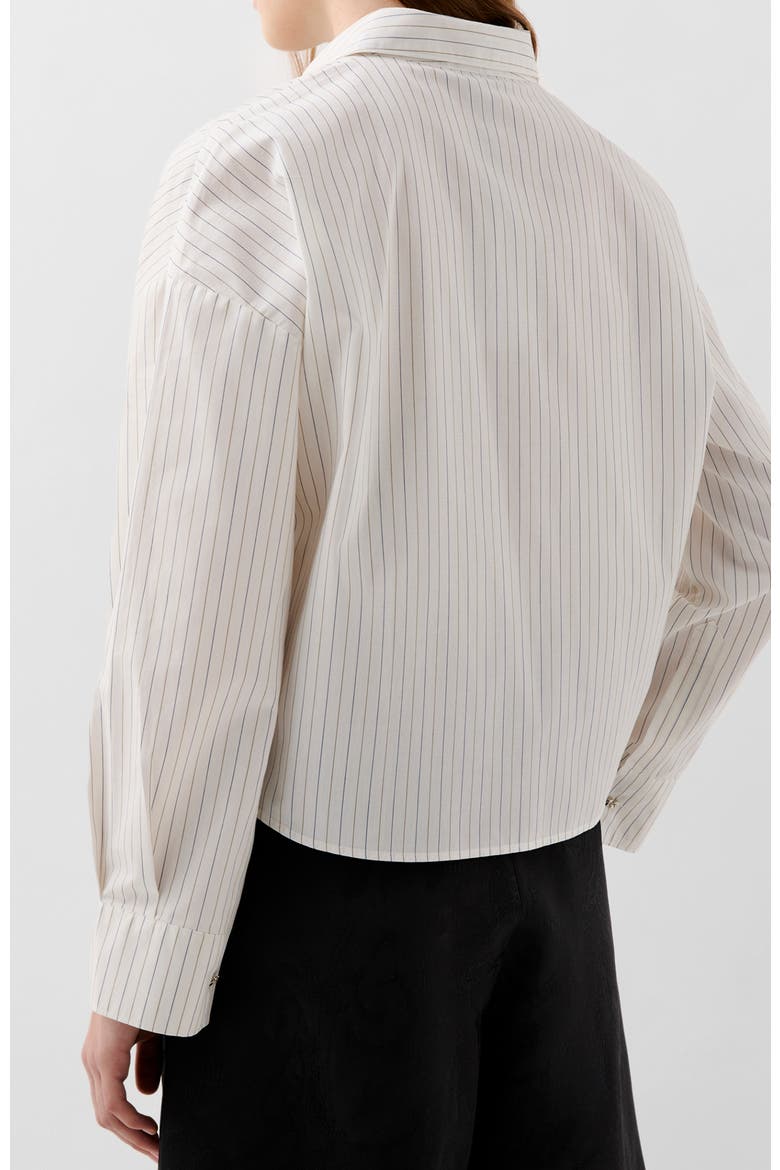 Stripes Joy Shirt, Alternate, color, Whitestripes