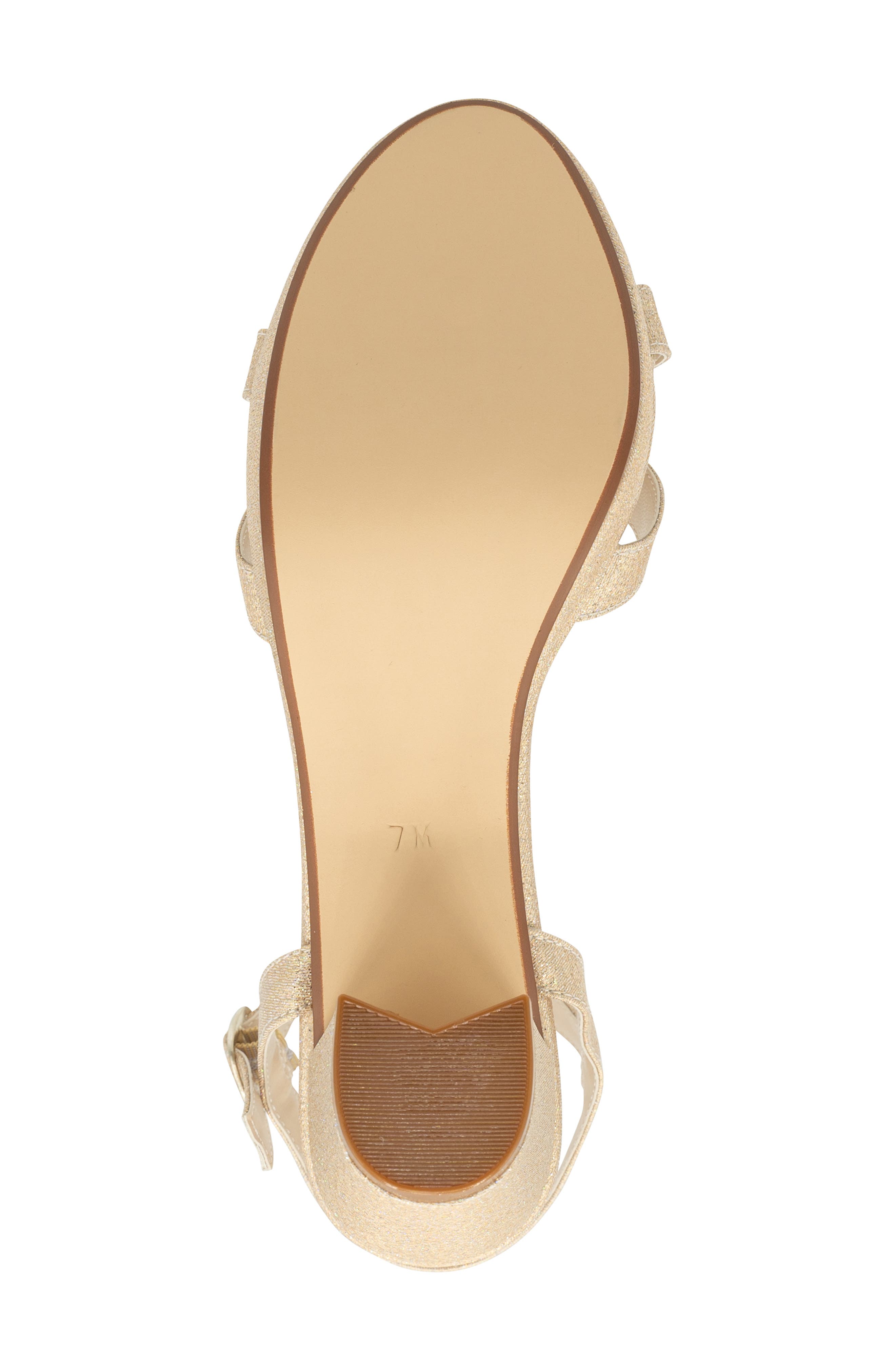 Harmon Platform Sandal, Alternate, color, CHAMPAGNE