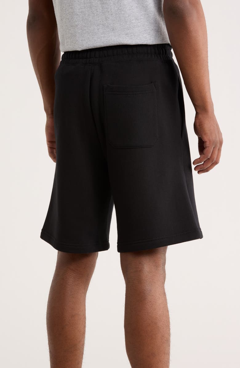 HUGO Nomario Cotton Shorts, Alternate, color, Black