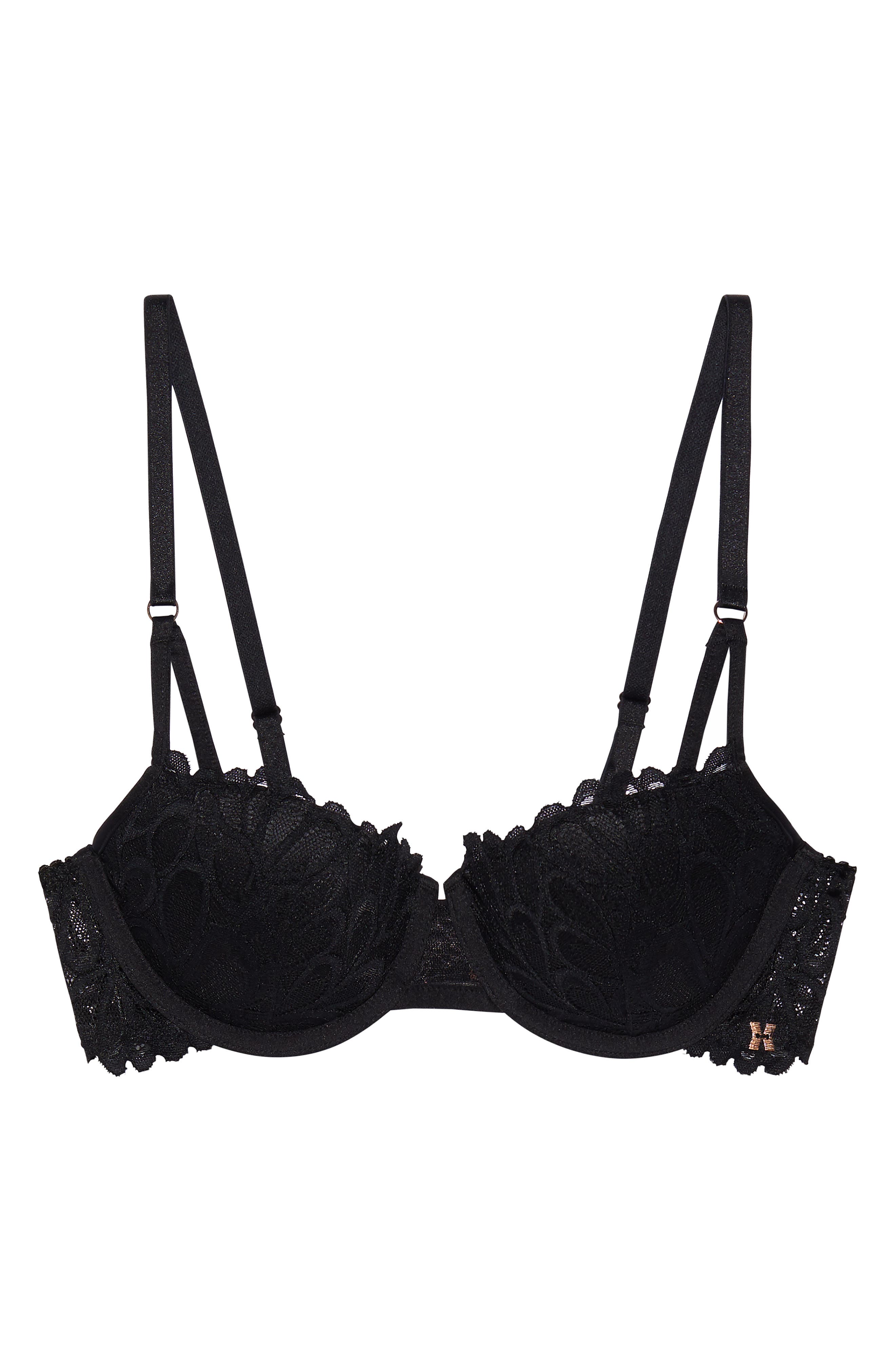 SAVAGE X FENTY Savage Not Sorry Lightly Lined Lace Balconette Bra