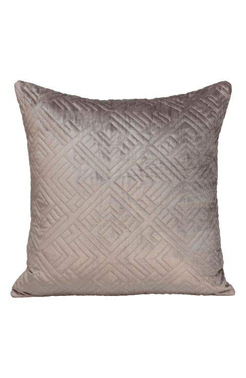 Tufted Velvet Throw Pillow
