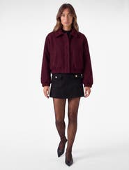 Koton Tweed Bomber Jacket
