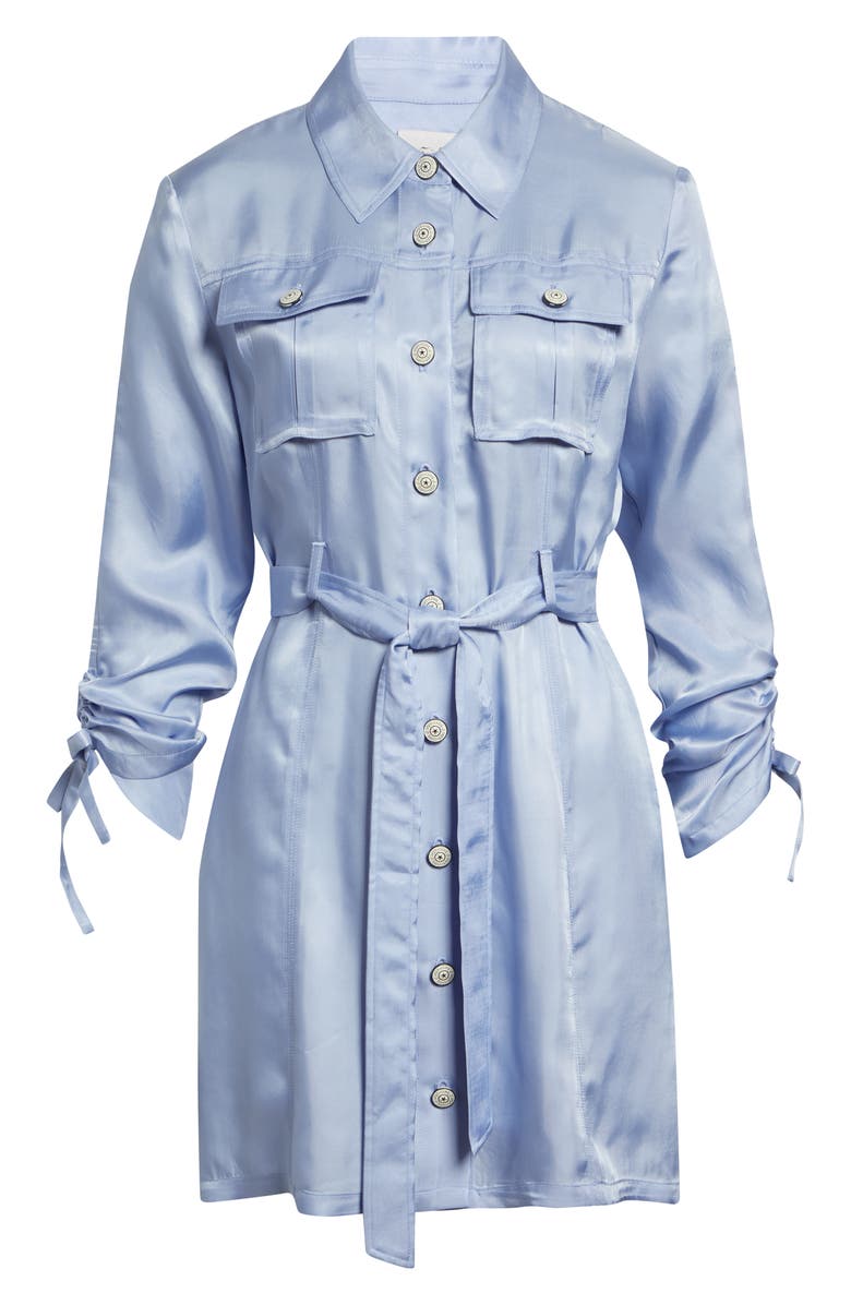 Cinq à Sept Dale Shirtdress, Alternate, color, Twilight Mist