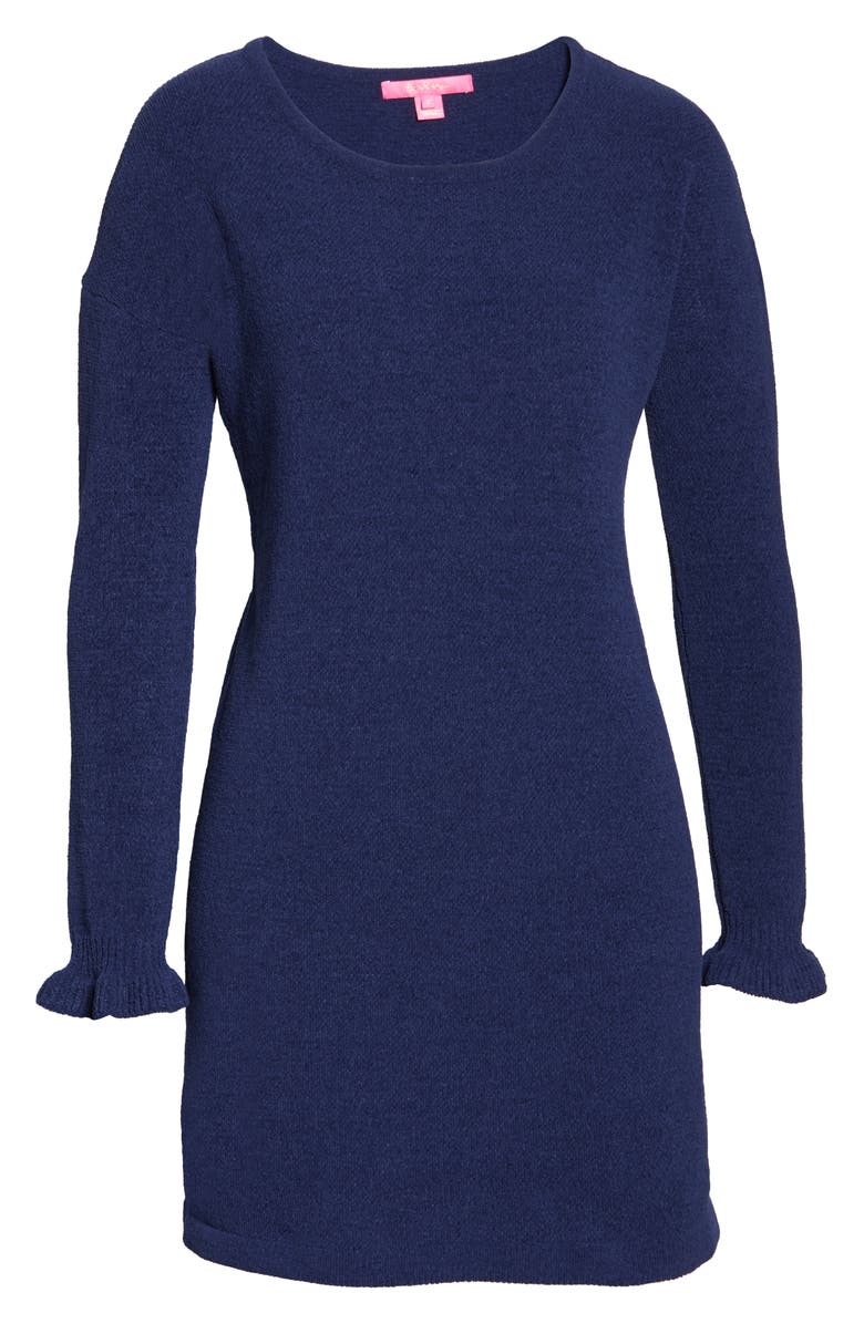 Lilly Pulitzer<sup>®</sup> Galen Long Sleeve Sweater Dress, Alternate, color, 