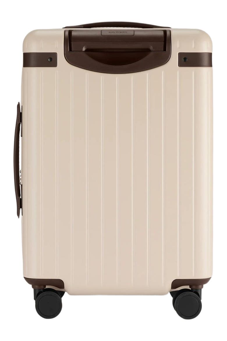 The Carry-on Zipped Suitcase, Alternate, color, Sand / Chocolate