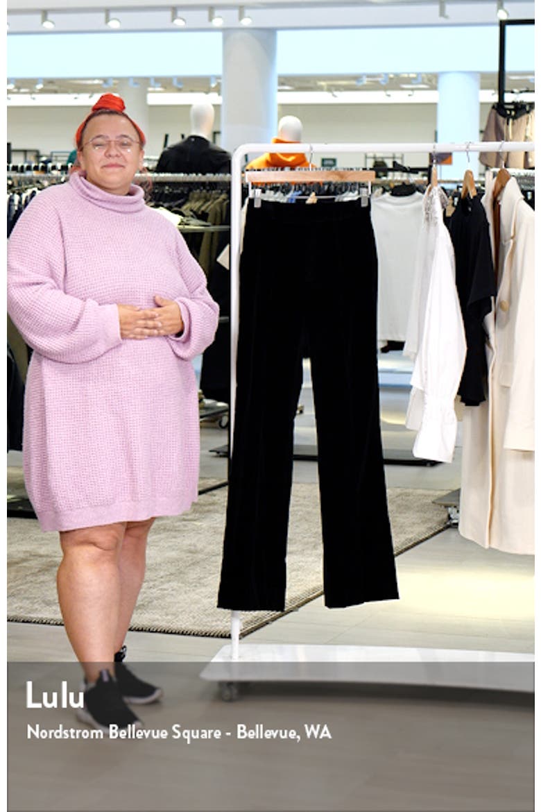 The Slim Stacked Velvet Trousers video