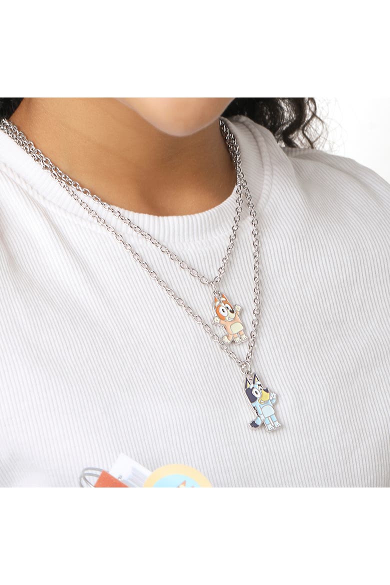 Layered Pendant Necklace, Alternate, color, Multi
