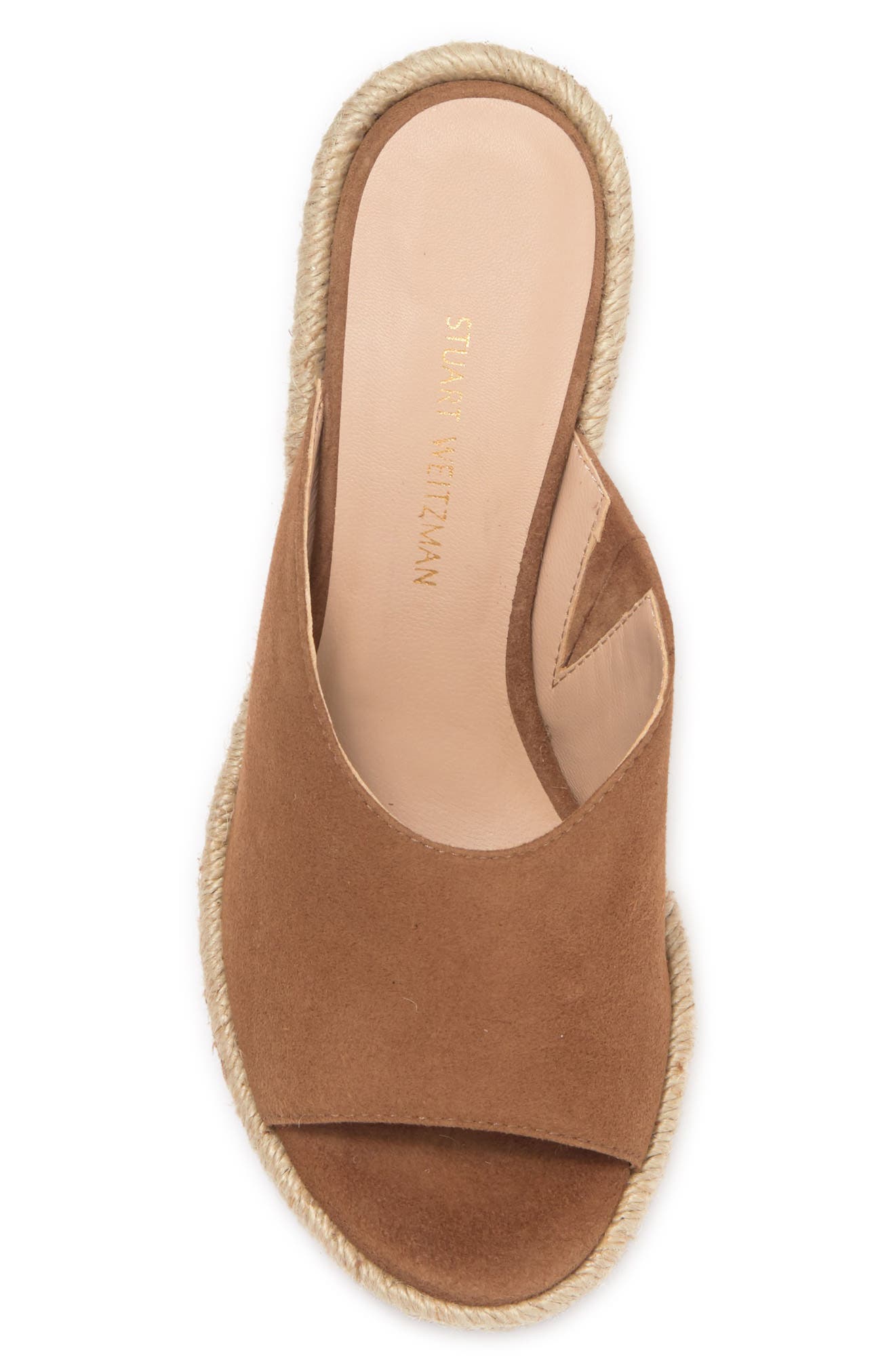 Wonda Espadrille Wedge Sandal, Alternate, color, CAMEL